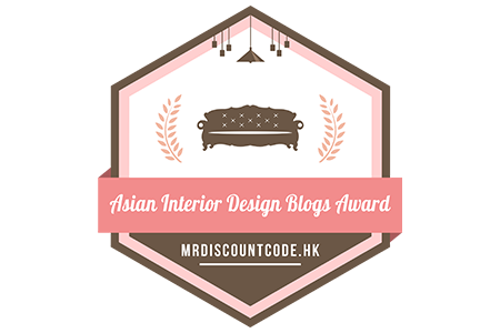 Banners for Asian Interior Design Blogs Award